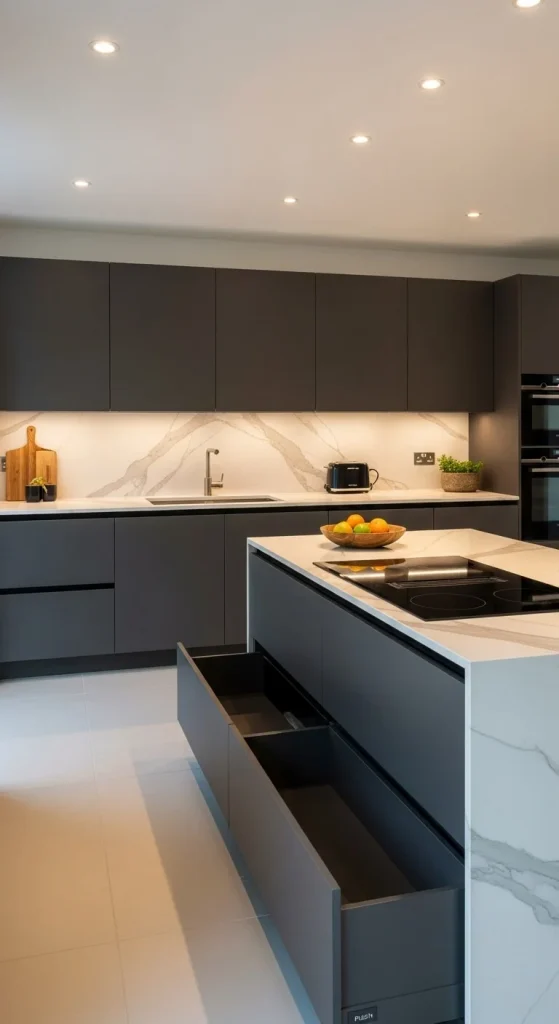 Invest in Handleless Cabinets