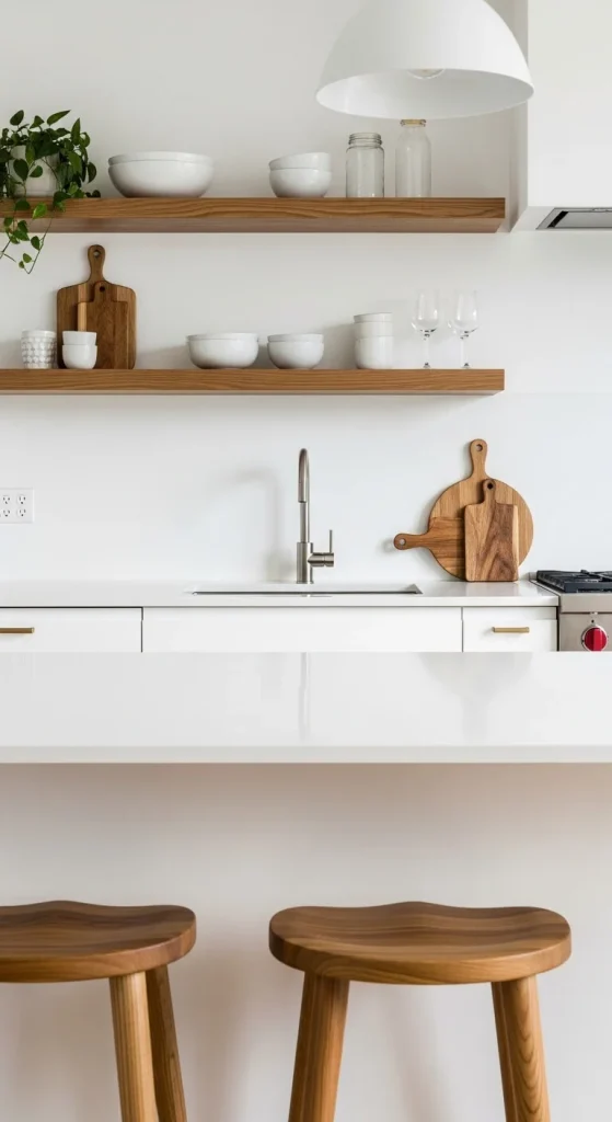 Incorporate Natural Wood Accents